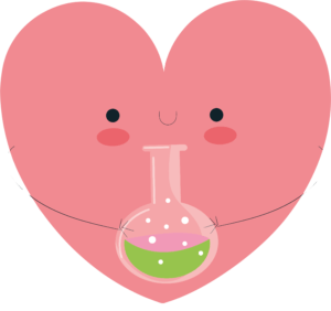 Heart With Flask | Biotrial