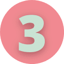 Step number 3 pictogram