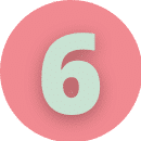 Step number 6 pictogram